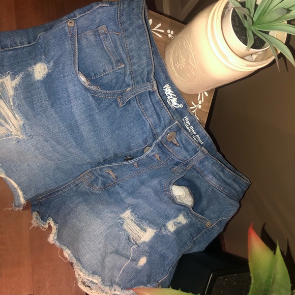 Mossimo Supply Co. Pants - Denim distressed shorts